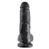 Фаллос King Cock 8" with Balls, Pipedream